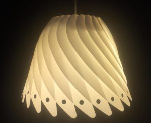 PP styrene material lamp shade