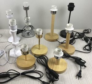 bespoke lamp shade bases