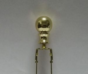 metal drop for lamp shade frame