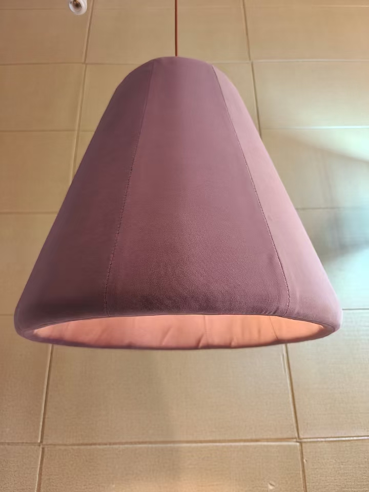 soft back bespoke fabric lamp shade made in China for restaurant and hospitality rooms